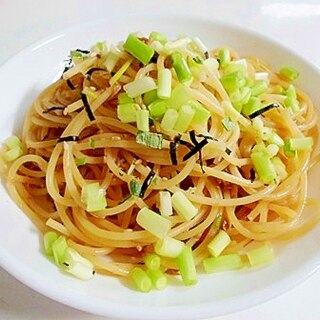 さば缶とパスタソースで　☆　さば味噌スパゲティ